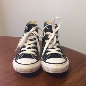 Boys high top converse